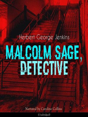 cover image of Malcolm Sage, Detective